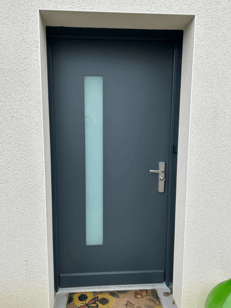 Porte de maison Stylea V.O grise