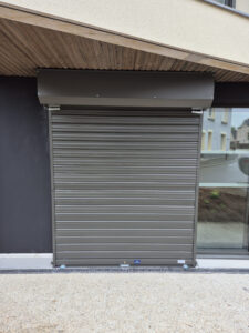 Rideau métallique - côté extérieur