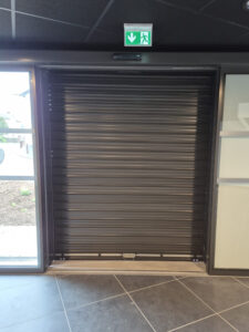 Rideau métallique - côté intérieur