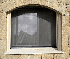 Moustiquaire Moustiroll2+ vue de l'extérieur