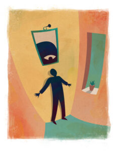 Illustration pour le traumatisme post-cambriolage
